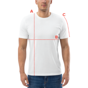 Guide des tailles du corps t-shirt Stanley Stella Creator — mesures en centimètres