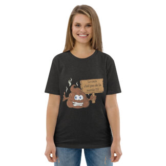Le caca, c'est pas de la merde — t-shirt coton bio Permalife